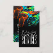 Professional Painting Service Business Card (Front/Back)