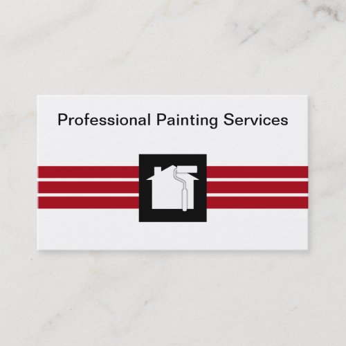 Professional Painting Services Business Cards