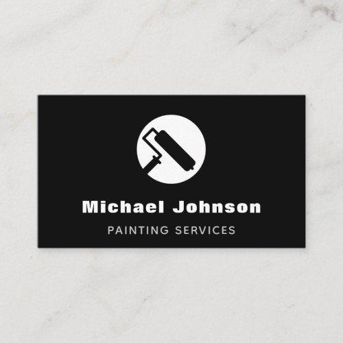 Professional Painting Services Painter Contractor  Business Card