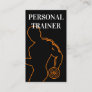 Professional Personal Fitness Trainer Business Card