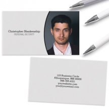 Professional Personal Security Custom Oval Photo