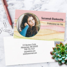 Professional Personal Security Custom Round Photo
