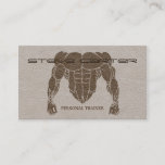 Professional Personal Trainer / Bodybuilder Card at Zazzle