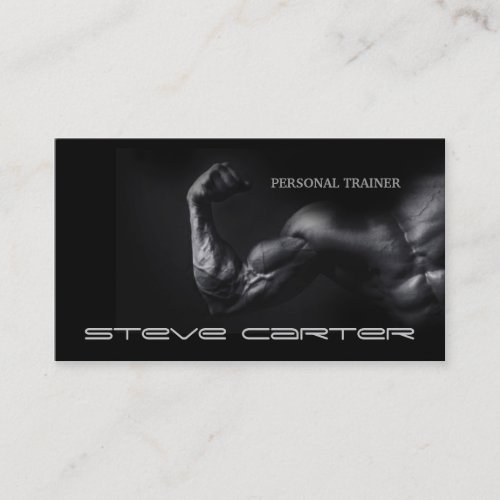 professional Personal Trainer  Bodybuilder Card