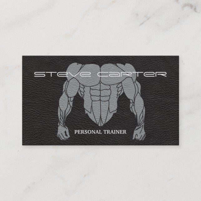 professional Personal Trainer / Bodybuilder Card (Front)