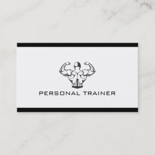 Professional Personal Trainer Business Card