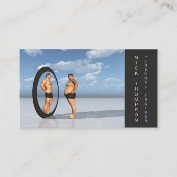 Professional Personal Trainer / Fitness Card by paplavskyte at Zazzle