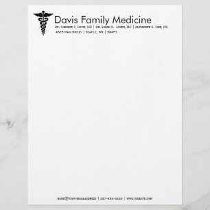 Professional Personalized Doctor's Stationery
