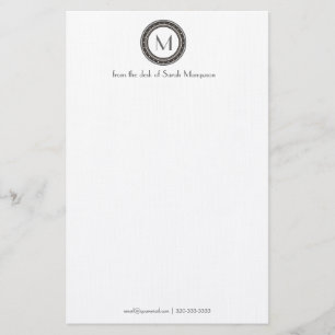 Professional Personalized Monogram Stationery
