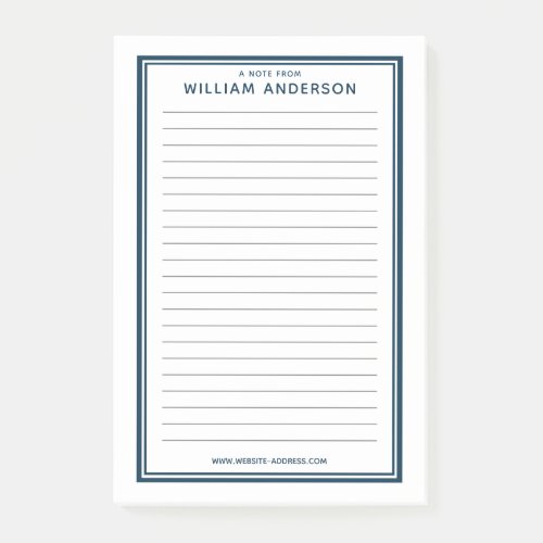 Professional Personalized Post_it Notes