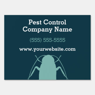 Professional Pest Control Services Sign