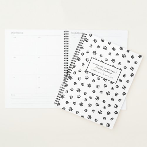 Professional Pet Salon Silver Paws Appointment Planner