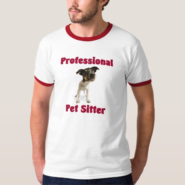 Professional Pet Sitter T-Shirt (Front)