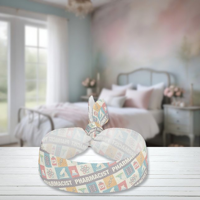 Professional Pharmacist Iconic Designed Elastic Hair Tie (Creator Uploaded)