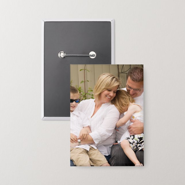 Professional Photo 2.5" x 3.5" Rectangle Button (Front/Back)