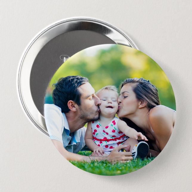 Professional Photo 4 inch Button (Front & Back)