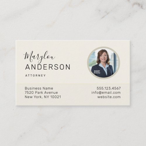 Professional PHOTO INSERT UNISEX _ Business Card