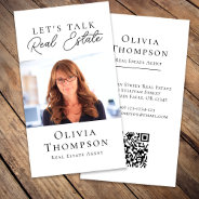 Professional Photo Real Estate Business Card at Zazzle