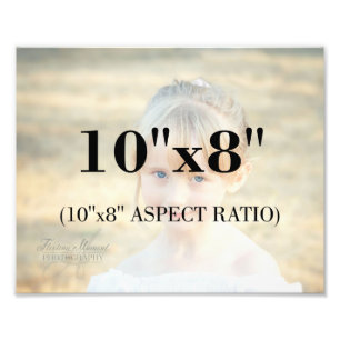 Professional Photo Template 10 x 8 Aspect Ratio Print