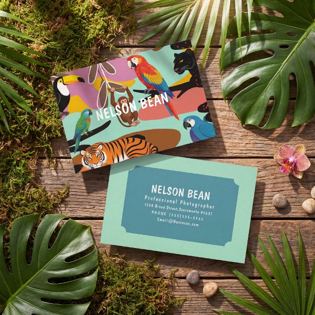 Professional  photographer bold chic business card (Creator Uploaded)