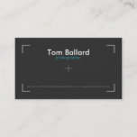 Professional Photographer Business Card at Zazzle
