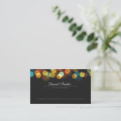 Professional Photographer Business Card (Standing Front)