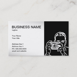Professional Photographer Business Card