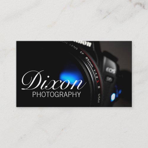 Professional Photographer Business Card