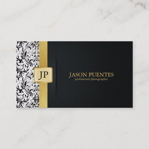 Customizable Professional Photographer Business cards