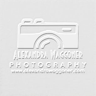 Professional Photographer Camera #1 Business Logo Embosser