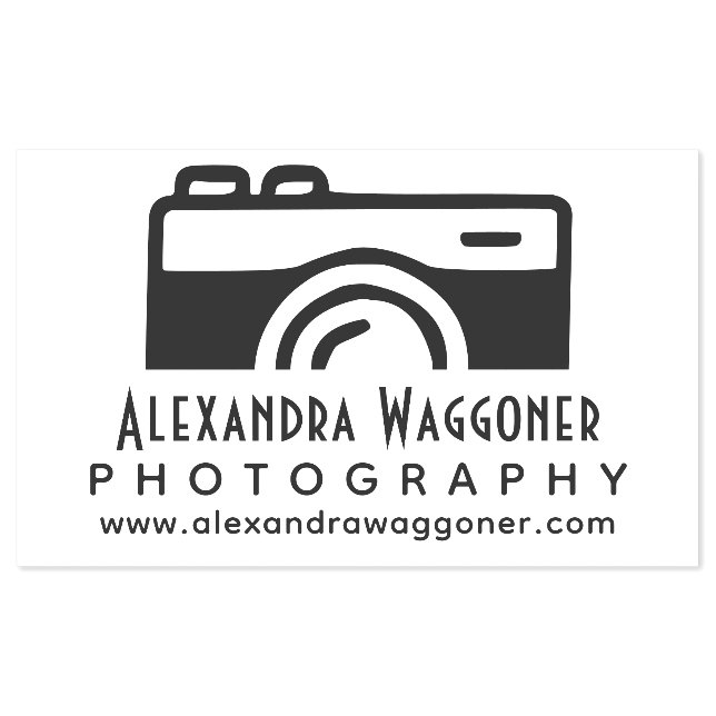 Professional Photographer Camera #1 Business Logo Self-inking Stamp (Design)