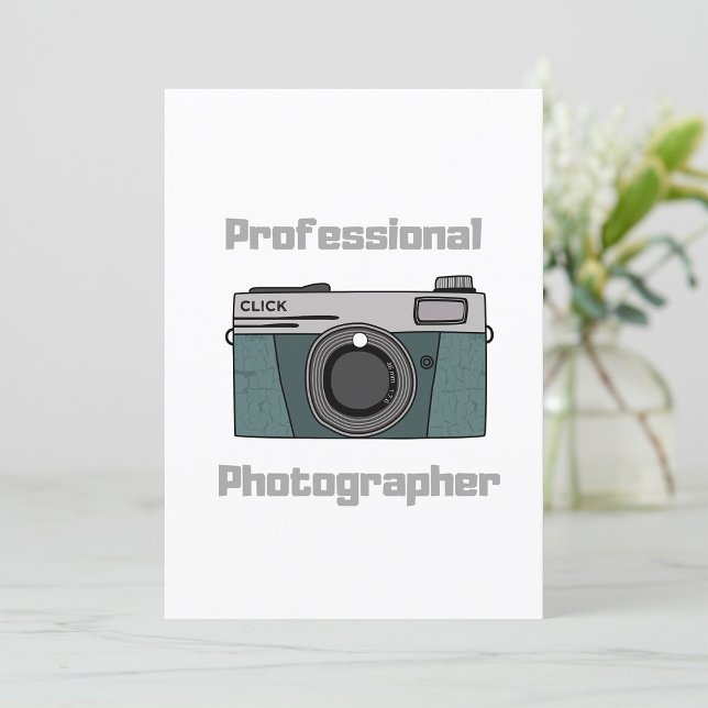 Professional Photographer Invitation (Creator Uploaded)