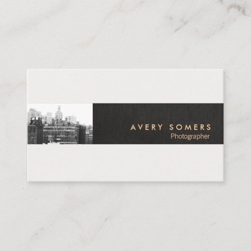 Professional Photographer Photo Insert Photography Business Card Template