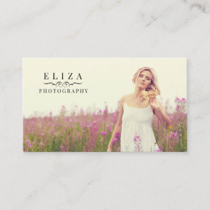 Professional Photographer Photography Studio Business Card