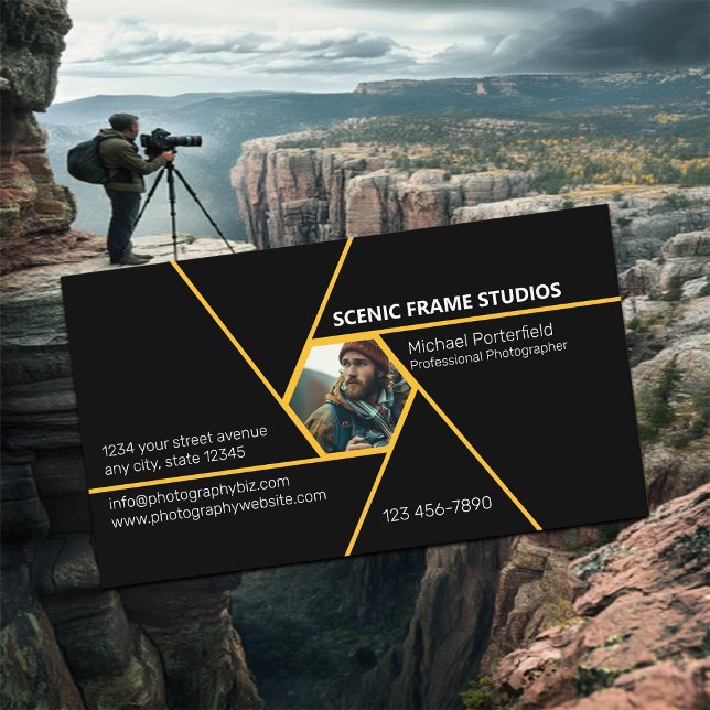 Professional Photography Business Card (Creator Uploaded)