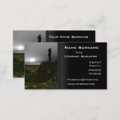 Professional Photography Business Card Black (Front/Back)