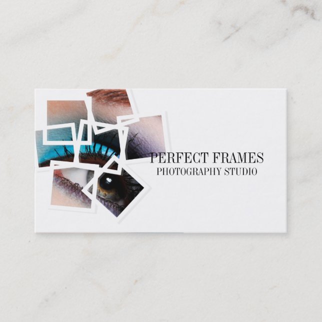 Professional Photography Business Card Templates (Front)