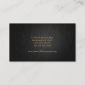 Professional Photography Business cards (Back)
