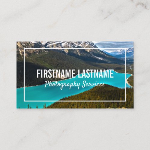 Professional Photography Modern Business Cards