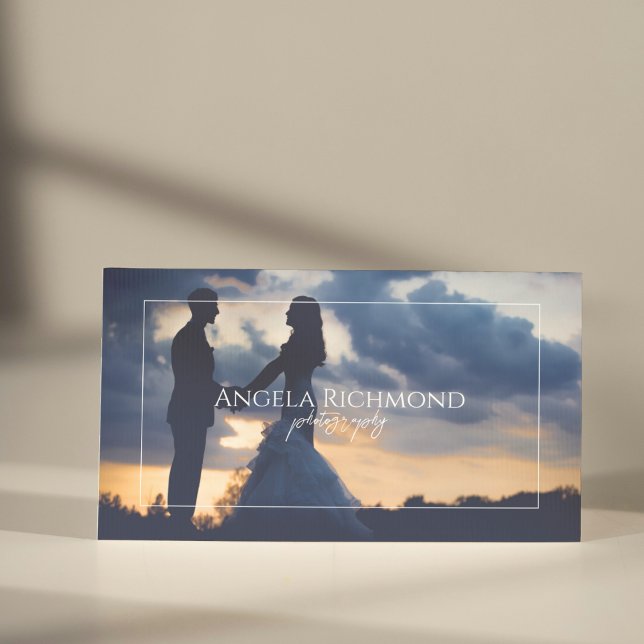Professional Photos | Photography Full Photo Business Card (Creator Uploaded)