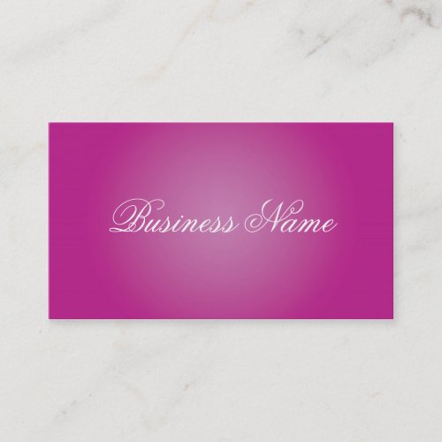 Professional Pink Business Cards
