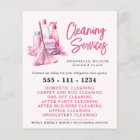 Professional Pink Maid & House Cleaning Business 