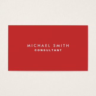Red Business Cards Templates Zazzle Professional Plain Elegant Interior Decorator Red Business Card