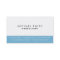 Professional Plain Elegant Modern Blue and White