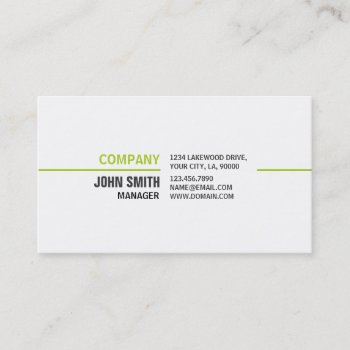 Professional Plain Elegant White Computer Repair Business Card by BusinessCardsProShop at Zazzle