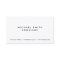 Professional Plain White Elegant Modern Simple