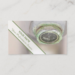 Professional plumbers, tinsmith and metal roofer! business card