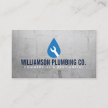 Residential Plumbing Business Cards Business Card Printing Zazzle