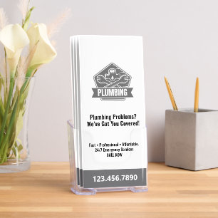 Professional Plumbing Service Business Logo Brochure