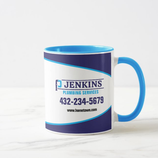 Professional Plumbing Service Mug (Right)